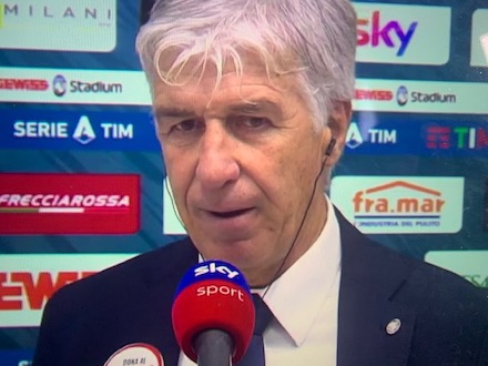 Gasperini: «Inter, Milan e Napoli hanno qualcosa in più, inutile che guardiamo allo scudetto»