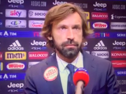 Pirlo: “Dobbiamo continuare a credere allo scudetto, ma cambiando mentalità”