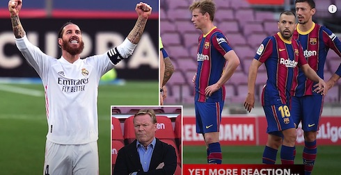 Un audio incastra l’arbitro di Barça-Real sul rigore di Ramos. Il Barça vuole che venga reso pubblico Un audio incastra l’arbitro di Barça-Real sul rigore di Ramos. Il Barça vuole che venga reso pubblico