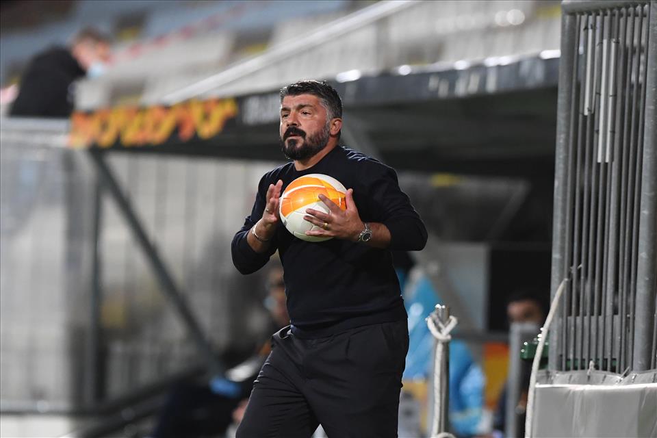 Gattuso: «Ci vuole un grande Napoli per portare via punti dallo stadio dell’Az Alkmaar»