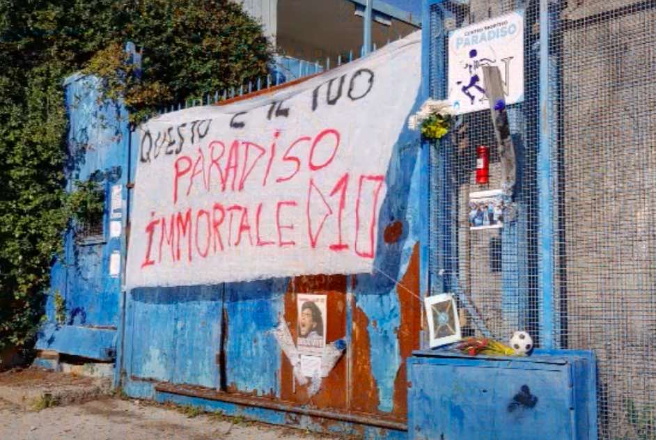 Cormezz: dopo il “Maradona Stadium”, si pensa a un monumento e al recupero del centro Paradiso Cormezz: dopo il “Maradona Stadium”, si pensa a un monumento e al recupero del centro Paradiso