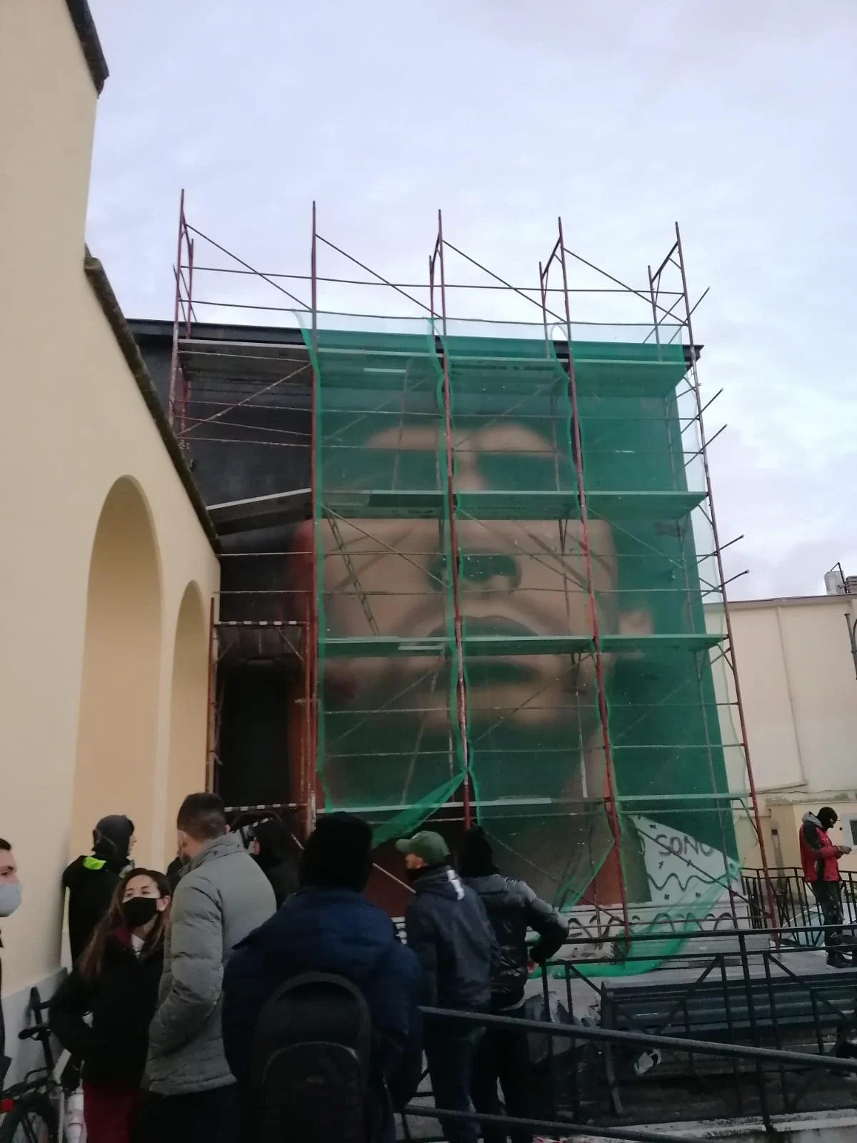 Maradona murale Jorit Quarto