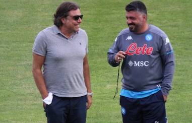 Gazzetta: polveriera Napoli. Gelo tra Adl e Giuntoli. Alcuni giocatori contro Gattuso