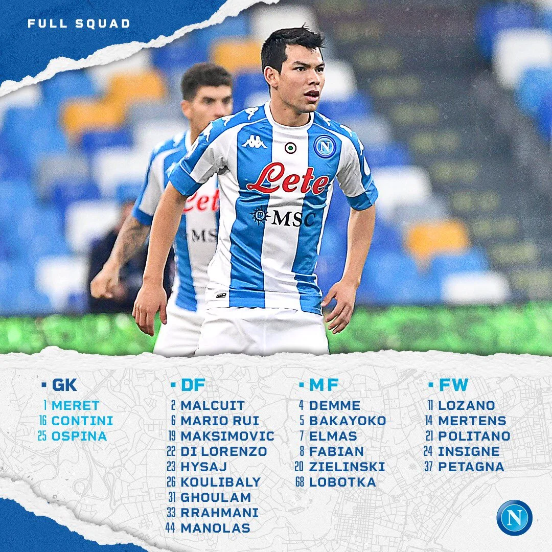 Convocati Inter-Napoli