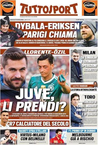 Tuttosport: la Juventus vuole Llorente Tuttosport: la Juventus vuole Llorente