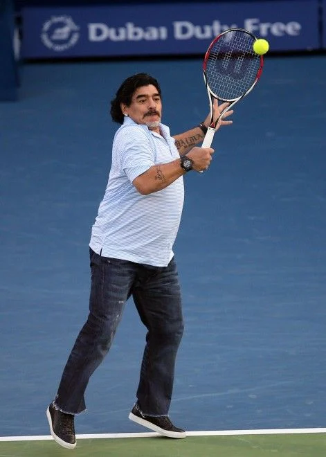 Maradona tennis
