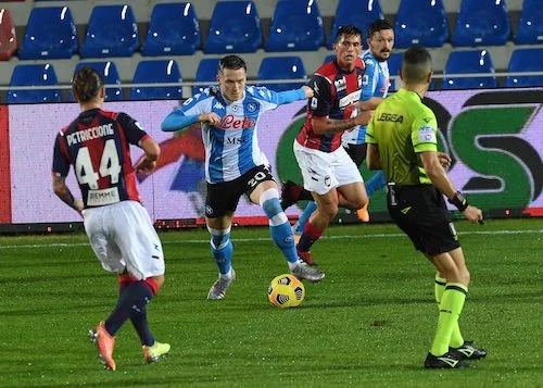 Gazzetta: il Napoli mette a segno il secondo poker