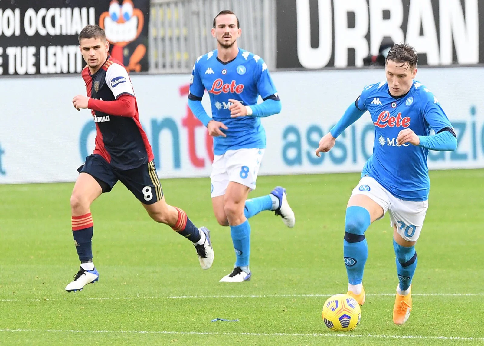 Cagliari-Napoli 1-4
