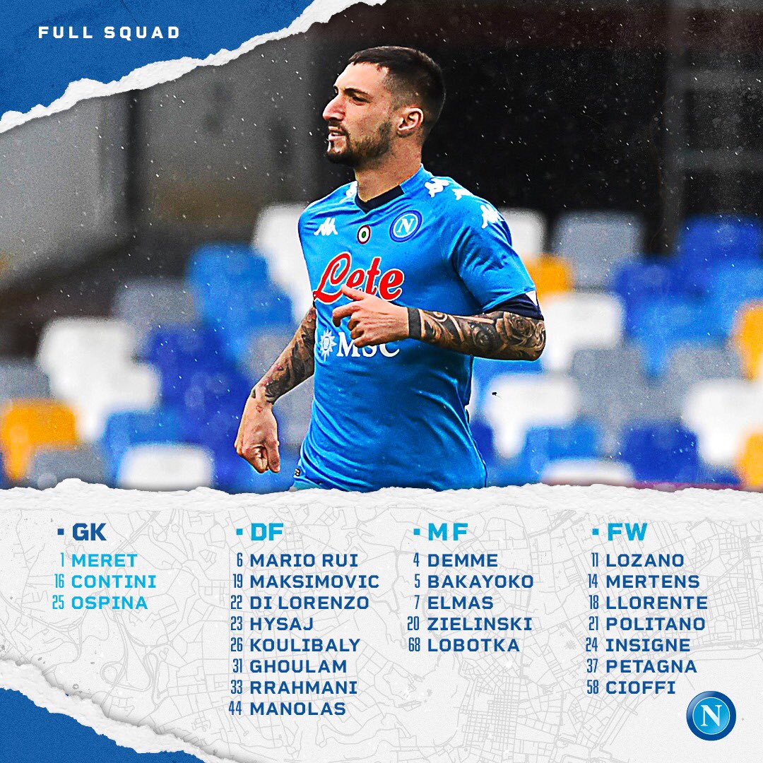 Supercoppa Juventus-Napoli, Petagna e Maksimovic sono tra i convocati Supercoppa Juventus-Napoli, Petagna e Maksimovic sono tra i convocati