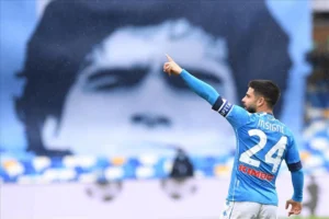 Insigne dribbla