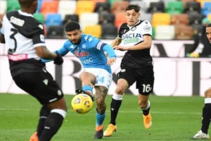 Napoli meno occasioni del solito