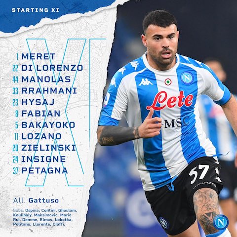 Udinese-Napoli, formazioni annunciate Udinese-Napoli, formazioni annunciate