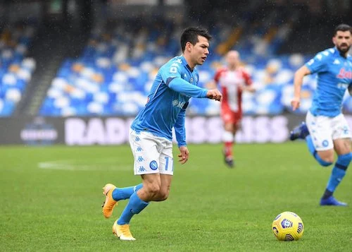 il Napoli giocherà con il 3-4-3