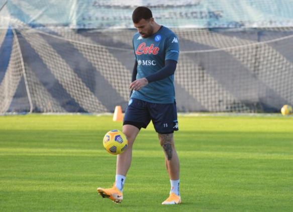 Napoli, per Petagna parte dell’allenamento personalizzato Napoli, per Petagna parte dell’allenamento personalizzato