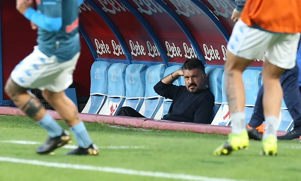 Gattuso allontana Mario Rui dall'allenamento