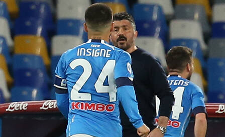 Insigne e Gattuso hanno telefonato a De Laurentiis «Il Napoli ha bisogno di te»