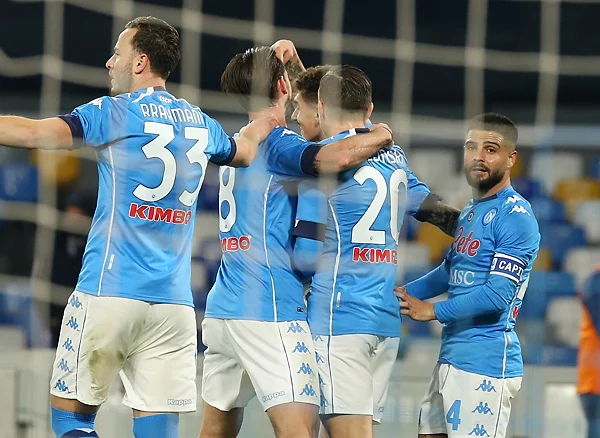 I giocatori del Napoli