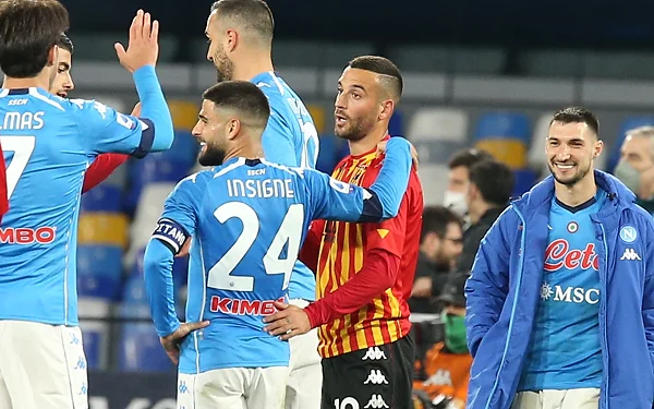la vittoria sul benevento