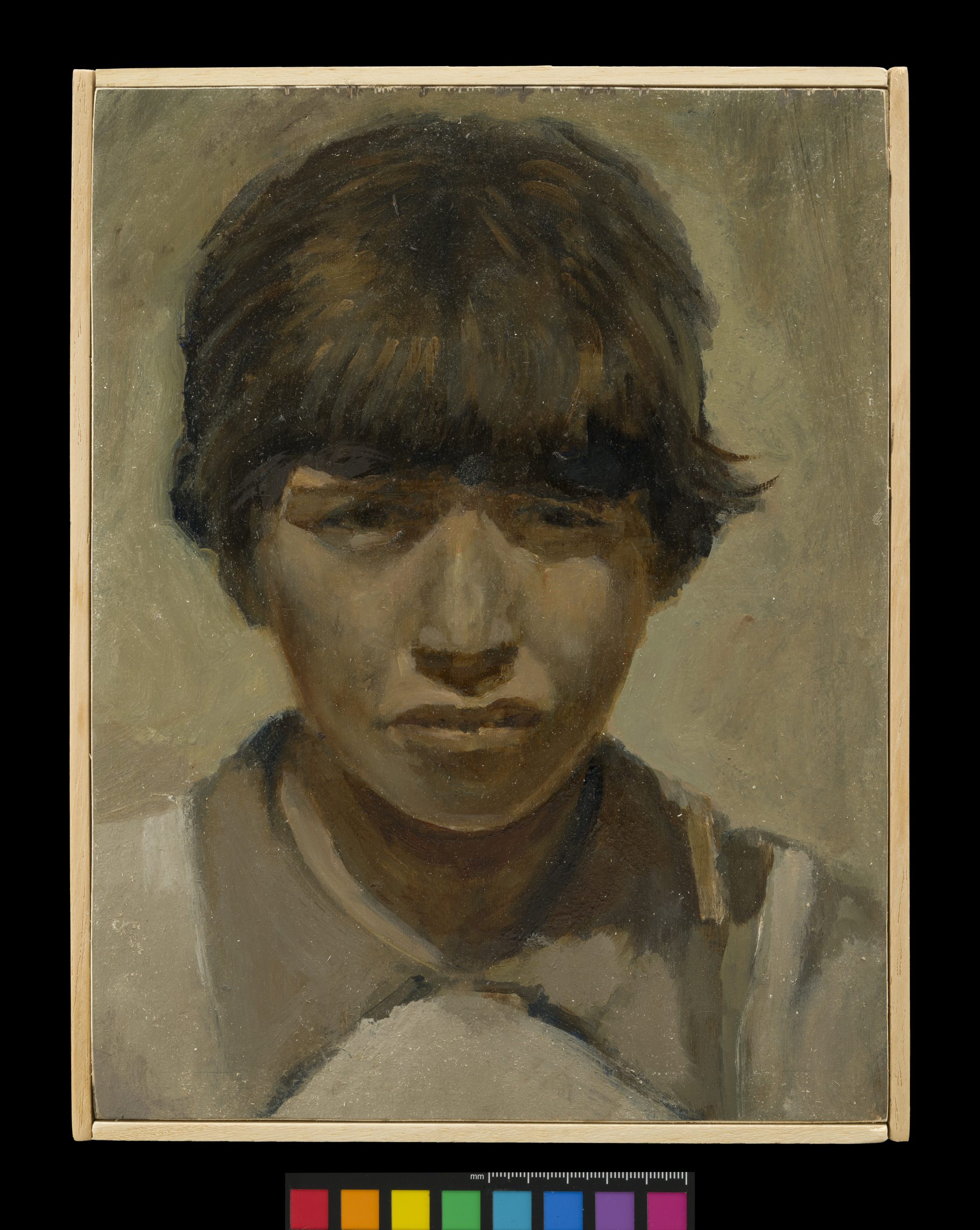 Al Museo di Capodimonte la tela che raffigura Maradona bambino Al Museo di Capodimonte la tela che raffigura Maradona bambino