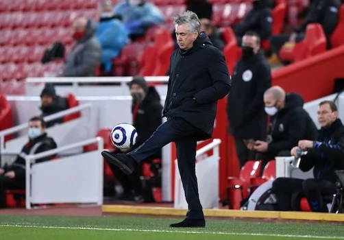 l'Everton di Ancelotti vince il derby 2-0