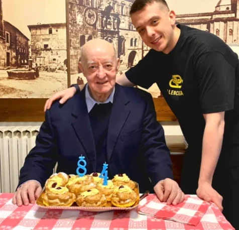 mazzone festeggia