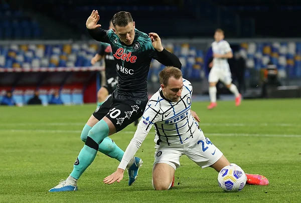 Napoli Inter Zielinski Eriksen