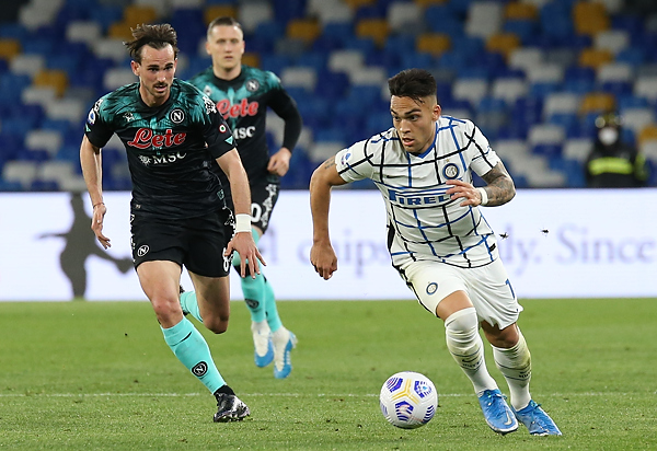 Inter, affaticamento muscolare per Lautaro