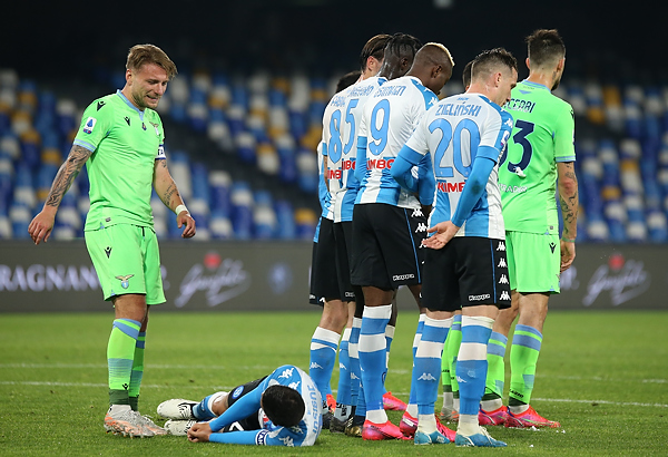 Napoli-Lazio 5-2 conferma che le statistiche sono la Corazzata Potemkin del calcio