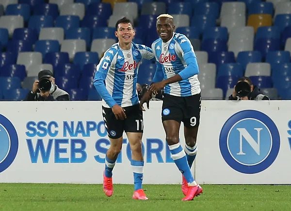 Il Napoli a 79 punti è sicuro di andare in Champions