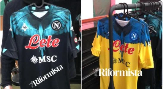 Napoli maglia Burlon sciamani