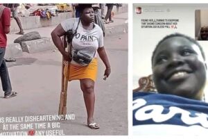 Osimhen ha trovato la ragazza nigeriana, senza una gamba, che vende l’acqua come faceva lui item-thumbnail