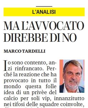 La Stampa di Elkann piazza Tardelli e Christillin contro la Superlega e la Juventus di Agnelli item-thumbnail