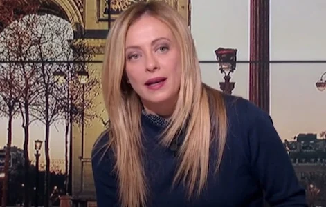 Giorgia Meloni padre