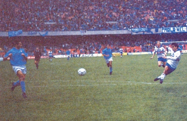30 anni fa lo scudetto Sampdoria. Mancini: «A Napoli la vittoria della svolta, col mio gol più bello» 30 anni fa lo scudetto Sampdoria. Mancini: «A Napoli la vittoria della svolta, col mio gol più bello»