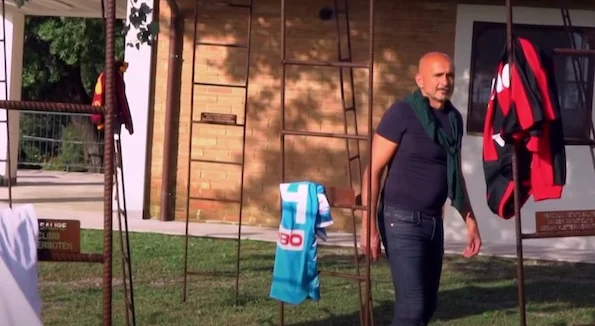 spalletti e la sua collezione di maglie