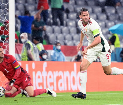 Il primo gol dell'Ungheria alla Germania