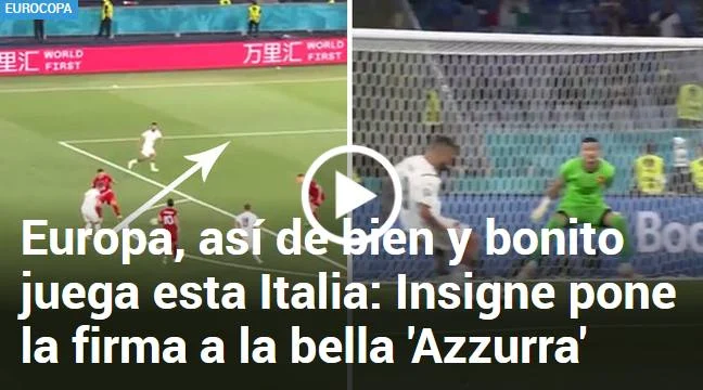 Insigne Italia Turchia Marca