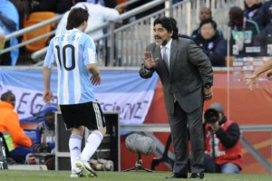 Messi e Maradona