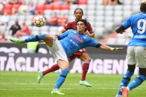 Elmas contro il Bayern Monaco