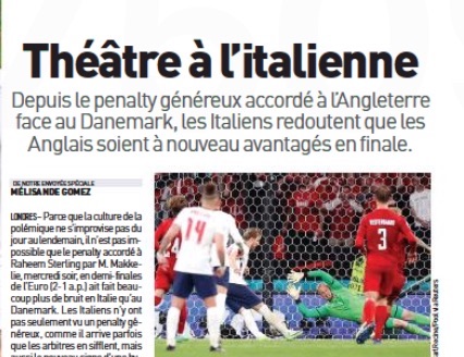 L’Equipe e l’arte italiana della dietrologia: “la Uefa ha promesso l’Europeo all’Inghilterra”