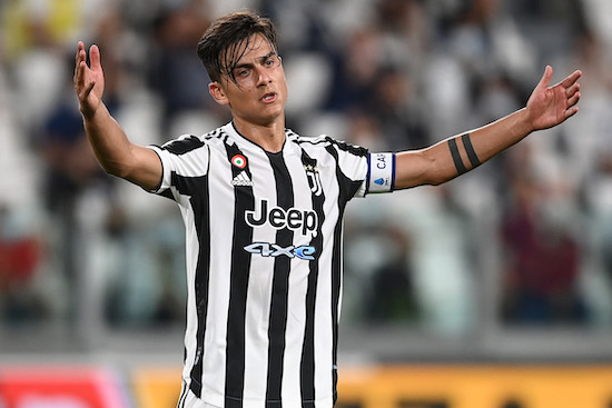 Venezia-Juventus, infortunio muscolare per Dybala