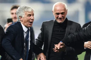 Percassi e Gasperini Atalanta Brescianini
