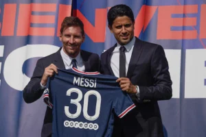 Messi e al Khelaifi