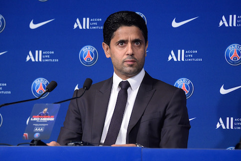 Il Domani: Nasser al Khelaifi è ufficialmente il nuovo padrone del calcio europeo