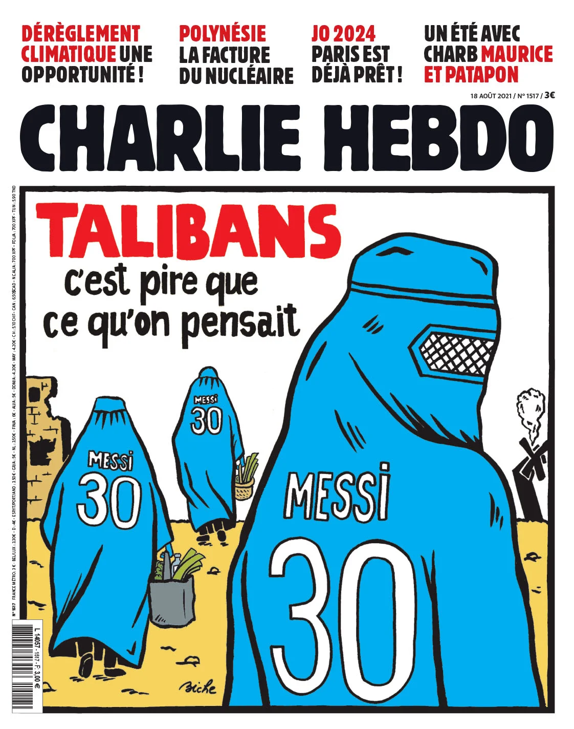 charlie hebdo messi