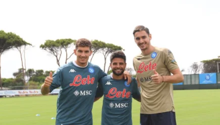 il napoli riabbraccia i campioni d'europa