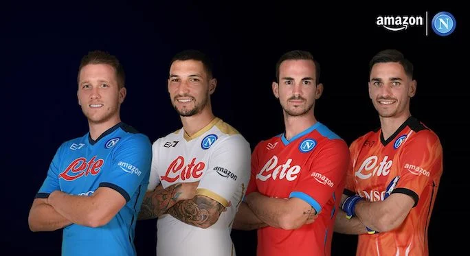 Amazon sponsor del Napoli