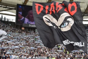Ultras Lazio diabolik Lollobrigida