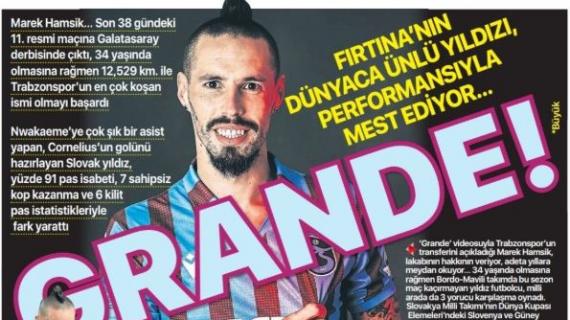 Hamsik: «In Turchia vinco lo scudetto che non ho vinto a Napoli, qui il mio soprannome è Grande»