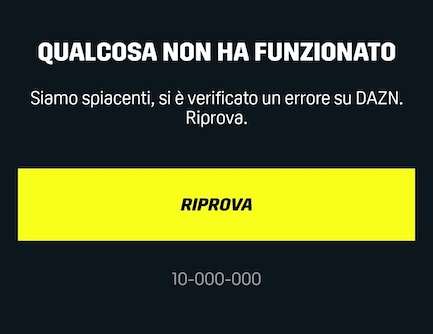 Nell’Italia delle incognite c’è una sola certezza: Dazn non si vede. Mai